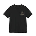 Anchored Faith T-Shirt — "Anchored: Firm & Secure" Christian Anchor Tee
